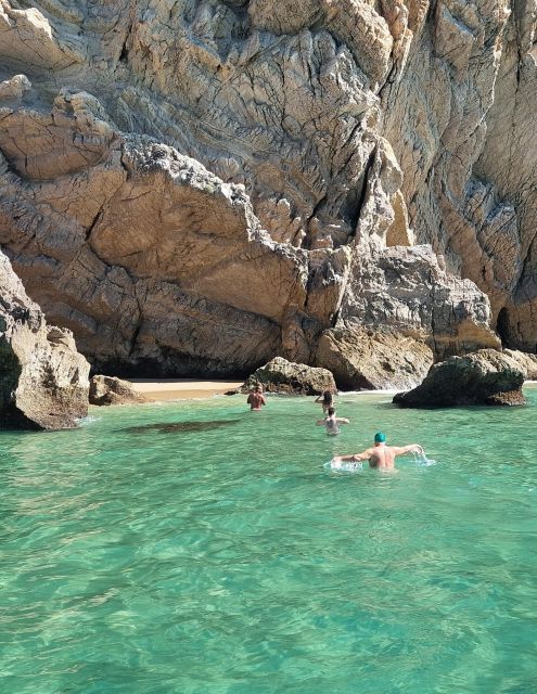 Sesimbra: Secret Bays and Beaches Boat Tour with Snorkeling - Praia da Mijona: Another Swim Chance, Another View Angle