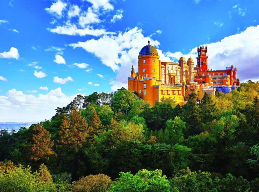 Sintra and Cascais: Full Day Tour - Sintra Old Town and Pena Palace: where the mountains turn theatrical