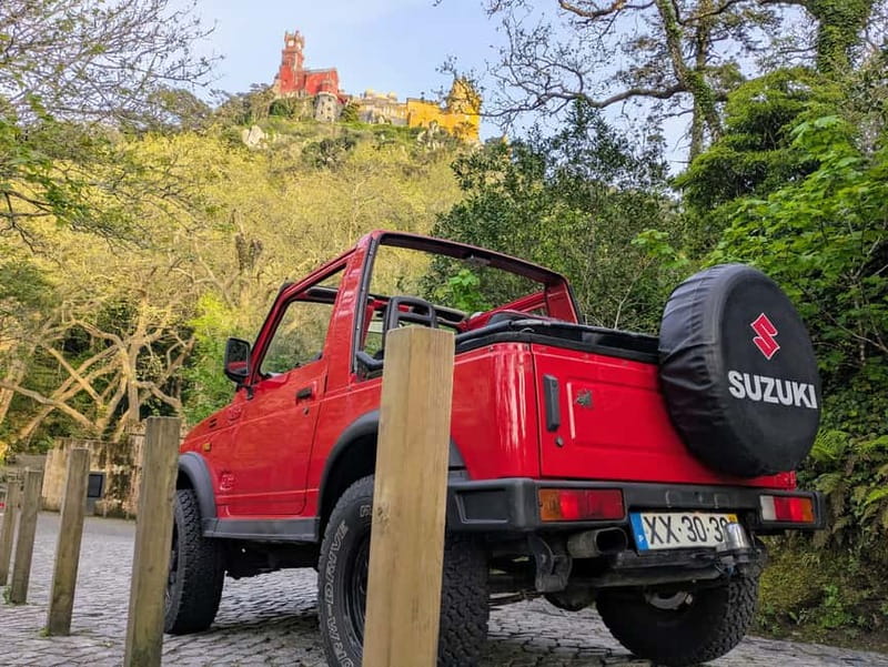 Sintra: Private Half-Day Classic Car or Electric Jeep Tour - Getting started at Queijadas da Sapa, near Sintra train station