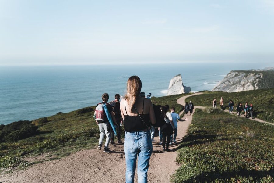 Sintra: Regaleira, Cabo da Roca and Cascais Jeep Safari Tour - Cabo da Roca day moment: natural park paths and real ocean payoff