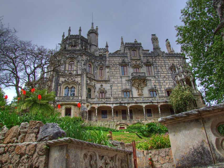 Sintra with a guide: Pena, Regaleira, Roca and Cascais - Sintra historic center, plus outside looks at the Royal Palace and Moorish Castle