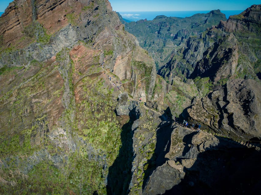 Stairway to Heaven: Pico do Areeiro in Madeira Island - Stairway to Heaven: steep stairs, railings, and real accomplishment