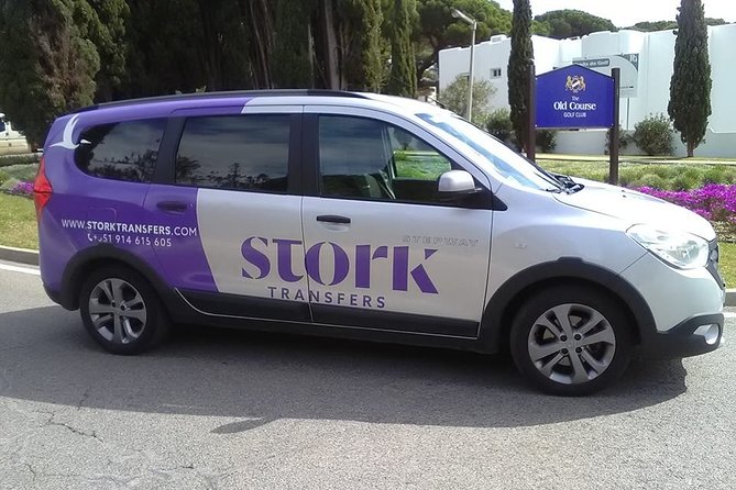 Stork Transfers - Private Transfer From Albufeira to Faro Airport (up to 4 pax) - The air conditioned Algarve ride to Faro, around 45 minutes