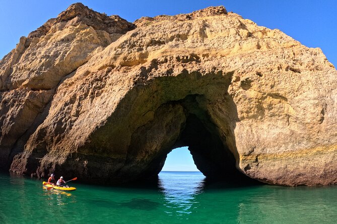 Sunrise Small Group Kayak Experience in BENAGIL Cave & 4K Photos - Carvalho Beach Start, Tunnel Descent, and Safety Briefing