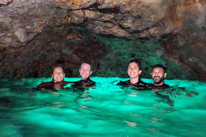 SUP Tour in Algarve Ingrina Caves w/ Snorkeling & Photos Included - Cliff jumps: optional fun that still needs respect