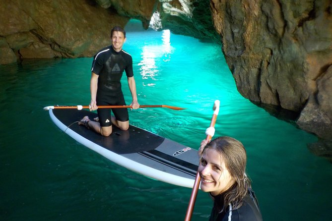 SUP Tour in Algarve Ingrina Caves w/ Snorkeling & Photos Included - The paddling route: slow cruise, grotto stops, and plenty of photo moments