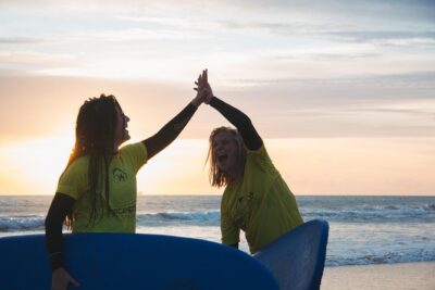 Surf Lesson on Praia de Carcavelos