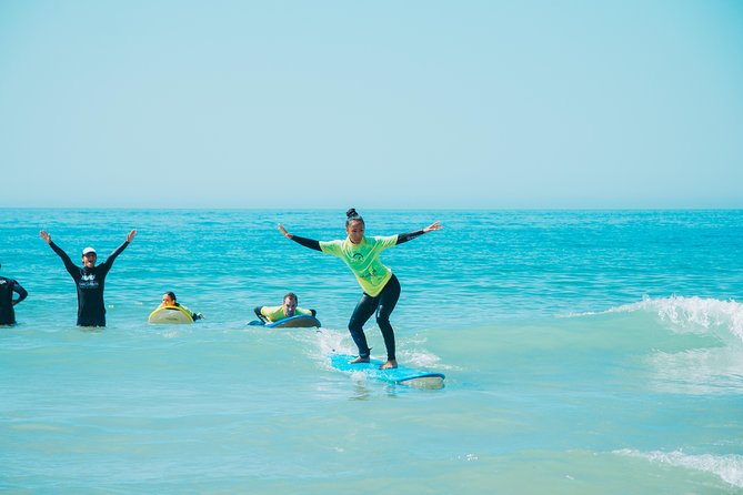 Surf Lesson on Praia de Carcavelos - Stop 2: Praia de Carcavelos, From Pop-Up Practice to Riding Waves