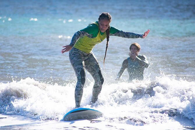Surfing Lessons in Madeira - The 2-Hour Flow: From Wetsuit On to Stretch Off