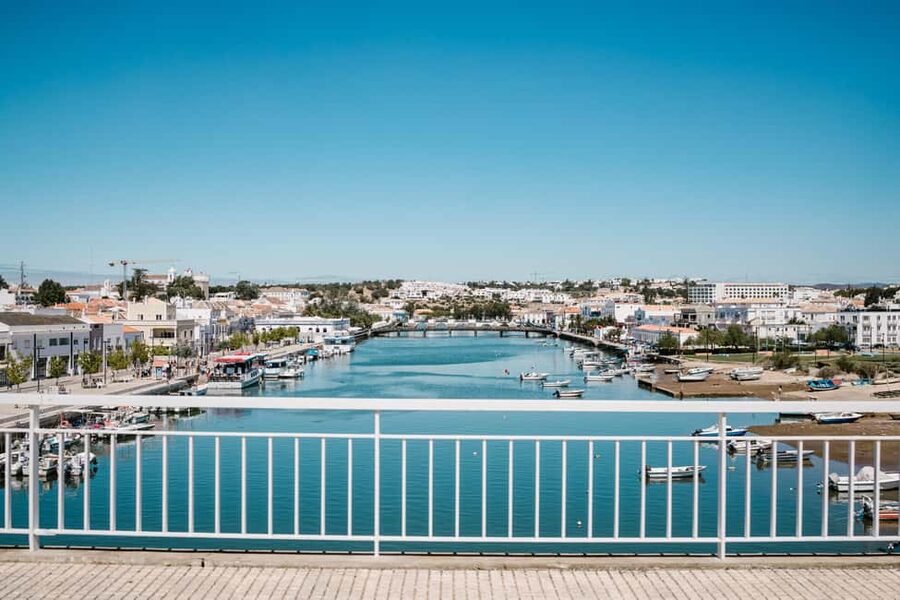 Tavira: Tourist Train City Highlights Tour - Tavira Salines and bird viewing from the train window