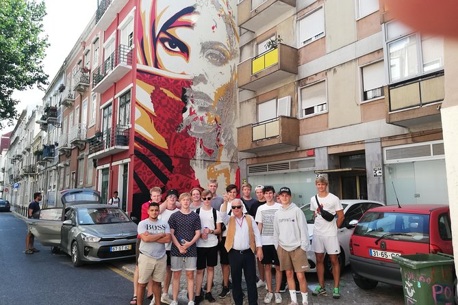 The Real Lisbon Street Art Private Guided Tour by Minivan - City Sightseeing While You Look at Art