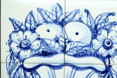 Tile painting workshop in the Algarve