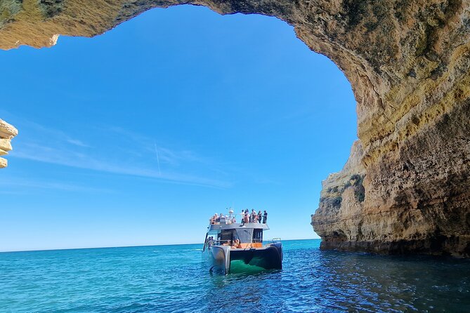 Tour to Benagil Caves and Coastline in Albufeira - The Swim Stop in the Atlantic, The Part Everyone Remembers