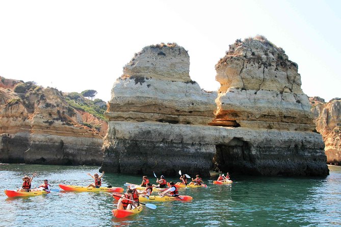 Unlock the Magic of Ponta da Piedade by Kayak – Lagos - Guides and group energy: Humberto, Manuel, Ricardo, and the crew vibe