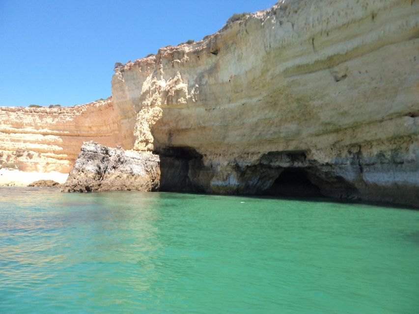 Vilamoura: Algarve Coast 3-Hour Sailing Cruise With Open Bar - São Rafael’s steep cliffs and the rock-formation drama
