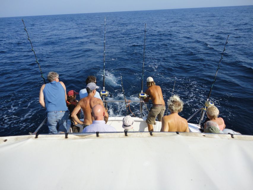 Vilamoura: Algarve Reef Fishing Boat Trip with Gear Included - Meeting at Cruzeiros Da Oura Lda: timing, vouchers, and ID