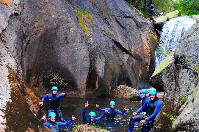 Water Canyoning - Castro Laboreiro: getting confident with rope skills