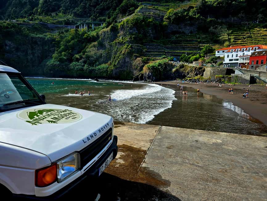 West Tour Madeira – Jeep tour through Fanal, Seixal, Porto Moniz and more - Porto Moniz Natural Swimming Pools for Lunch and a Real Cool-Down