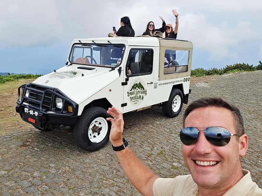 West Tour Madeira – Jeep tour through Fanal, Seixal, Porto Moniz and more - Cabo Girão Skywalk: The Glass Platform Above the Sea